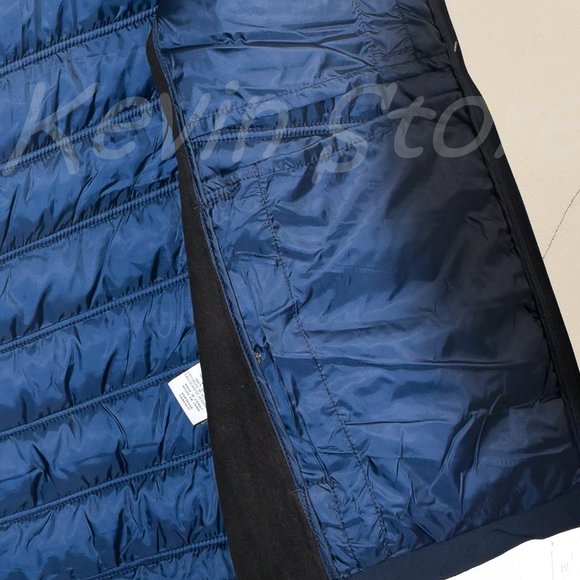 Nautica Men's Mix Media Jacket BLue - Picture 7 of 8